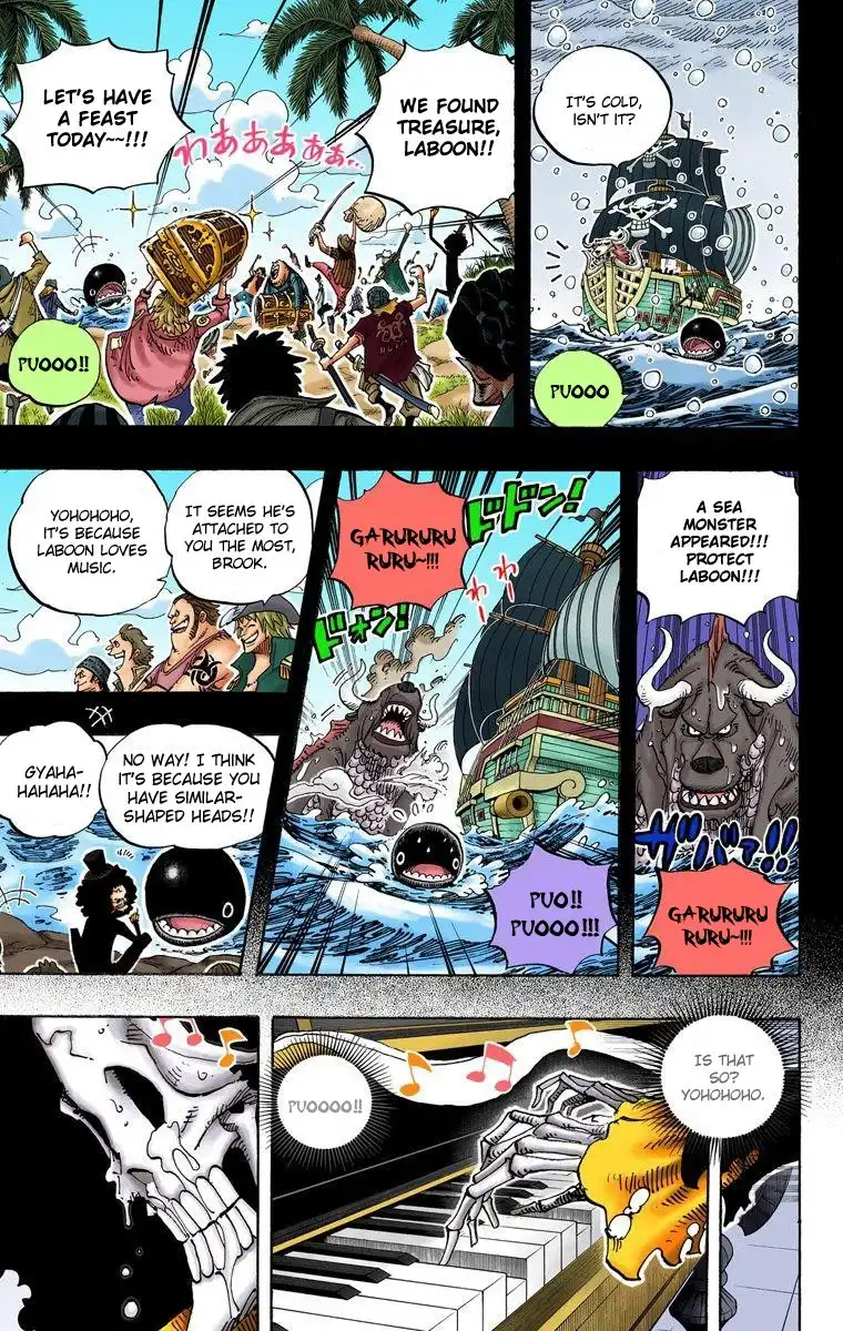 One Piece - Digital Colored Comics Chapter 487 6